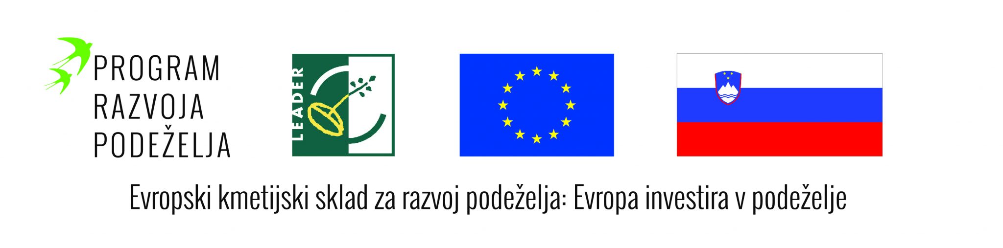 PRP LEADER EU SLO barvni Razporeditev logotipov